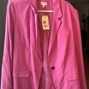 Women's Orchid color Blazer Jacket